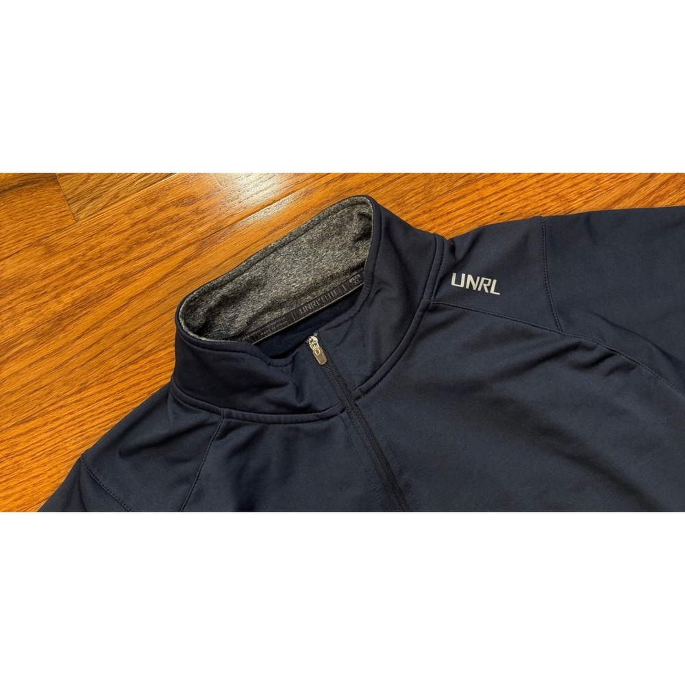 UNRL Performance 1/4 Zip Golf Pullover Shirt Mens XL Blue Athletic Active Casual - Picture 3 of 13